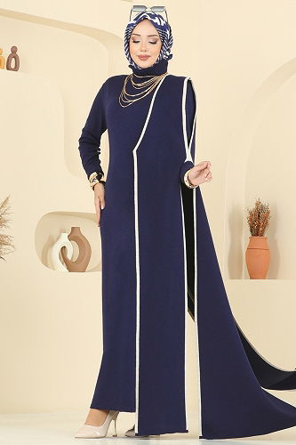 moda selvim Combined 12609KL398 Navy Blue - Thumbnail