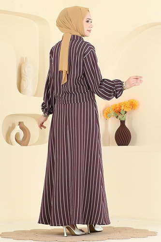 moda selvim Combined 126NZRK1200 Dark Damson - Thumbnail