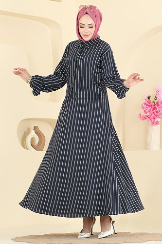 moda selvim Combined 126NZRK1200 Navy Blue - Thumbnail
