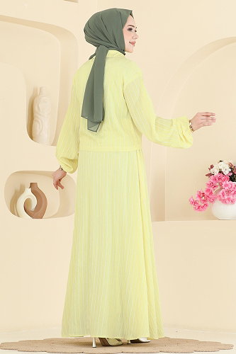 moda selvim Combined 126NZRK1200 Yellow - Thumbnail