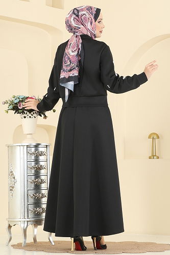 moda selvim Combined 1277ANT466 Black - Thumbnail