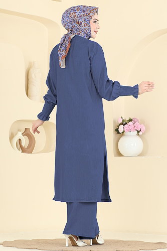 moda selvim Combined 1308ANT466 Denim - Thumbnail