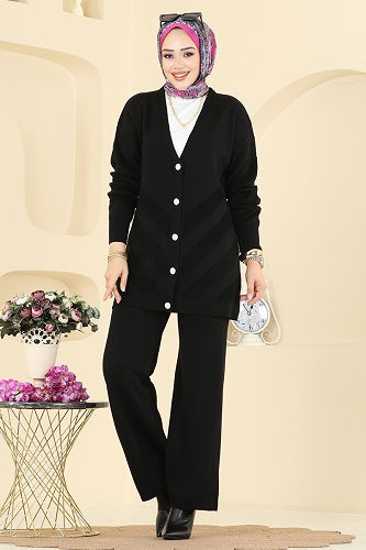 moda selvim Combined 1314MT581 Black - Thumbnail