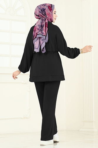 moda selvim Combined 1318ANT466 Black - Thumbnail