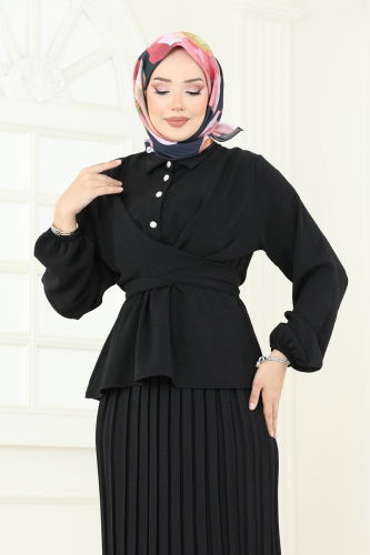 moda selvim Combined 1334MP806 Black - Thumbnail