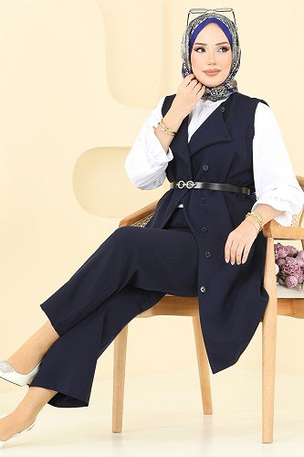 moda selvim Combined 1349MP806 Navy Blue - Thumbnail