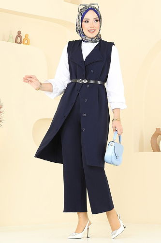 moda selvim Combined 1349MP806 Navy Blue - Thumbnail