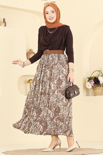 moda selvim Combined 1377ANT466 Vision&Brown - Thumbnail