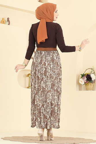 moda selvim Combined 1377ANT466 Vision&Brown - Thumbnail