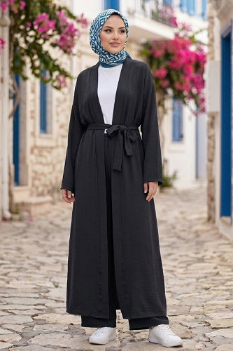 moda selvim Combined 1394ANT466 Black - Thumbnail
