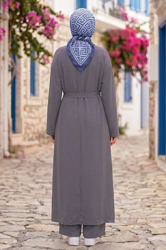 moda selvim Combined 1394ANT466 Gray - Thumbnail