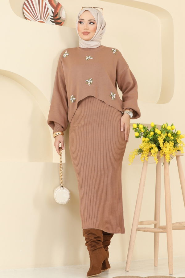 Modaselvim Hijab Combinations Combined 1402MT581 Vision