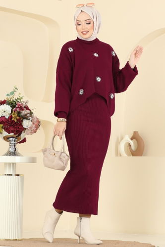 M.T. - Combined 1409MT581 Burgundy