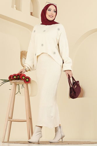 moda selvim Combined 1409MT581 Stone - Thumbnail