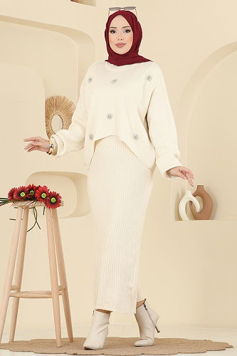 moda selvim Combined 1409MT581 Stone - Thumbnail