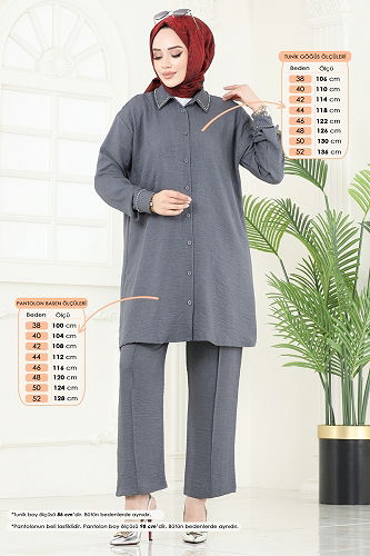 moda selvim Combined 140HBS856 Anthracite - Thumbnail