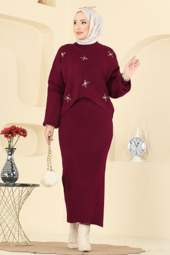 M.T. - Combined 1425MT581 Burgundy