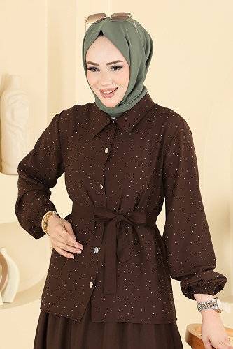 moda selvim Combined 143NZRK1200 Brown - Thumbnail