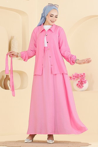 moda selvim Combined 143NZRK1200 Pink - Thumbnail