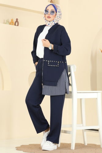 S.B.L. - Combined 14410SBL832 Navy Blue