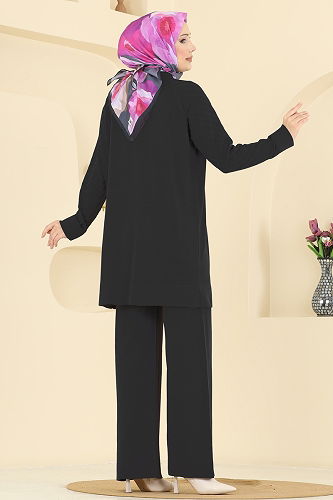 moda selvim Combined 144ART1138 Black - Thumbnail