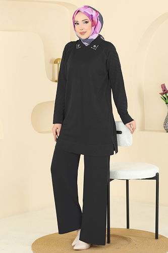 moda selvim Combined 144ART1138 Black - Thumbnail