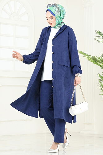 moda selvim Combined 145HBS856 Navy Blue - Thumbnail