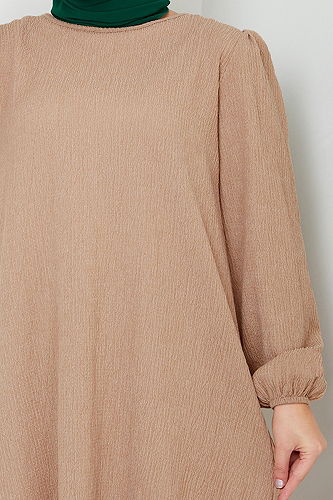 moda selvim طقم بيج 14685ZNK903-M - Thumbnail