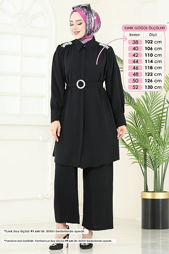 moda selvim Combined 1470MP806 Black - Thumbnail