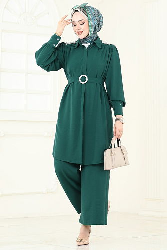 moda selvim طقم زيتي 1470MP806 - Thumbnail