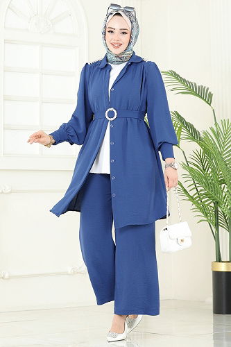 moda selvim Combined 1470MP806 Indigo - Thumbnail