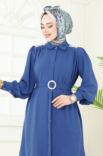 moda selvim Combined 1470MP806 Indigo - Thumbnail