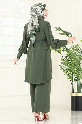 moda selvim Combined 1470MP806 Khaki - Thumbnail