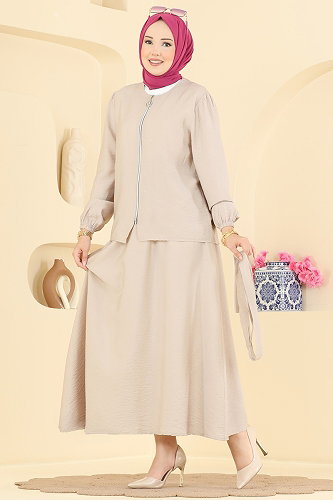 moda selvim Combined 153NZRK1200 Stone - Thumbnail