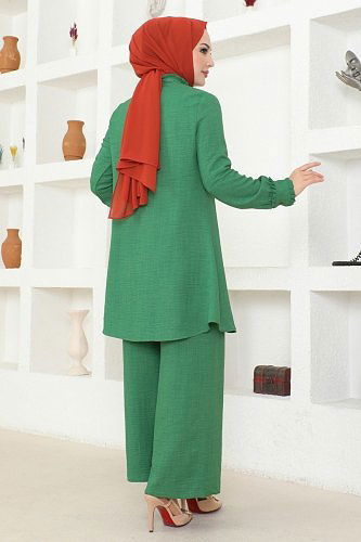 moda selvim Combined 15841NVN696 Green - Thumbnail