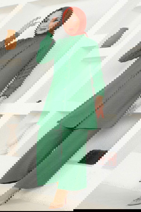 Modaselvim الاطقم طقم أخضر 15841NVN696