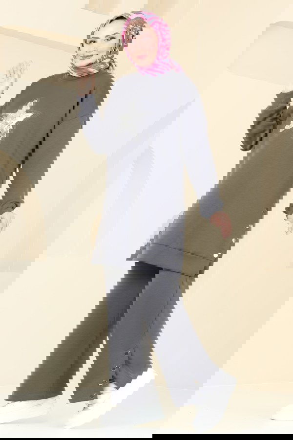 Modaselvim NET 20%+20% DISCOUNT IN THE CARD Combined 15932NVN696 Anthracite