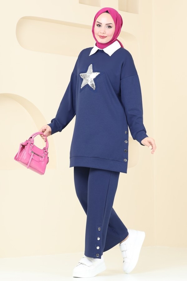 Modaselvim NET 20%+20% DISCOUNT IN THE CARD Combined 15932NVN696 Indigo