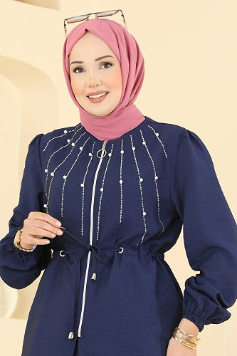 moda selvim Combined 161NZRK1200 Navy Blue - Thumbnail