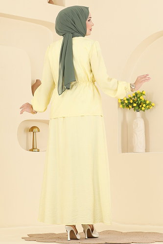 moda selvim Combined 161NZRK1200 Yellow - Thumbnail