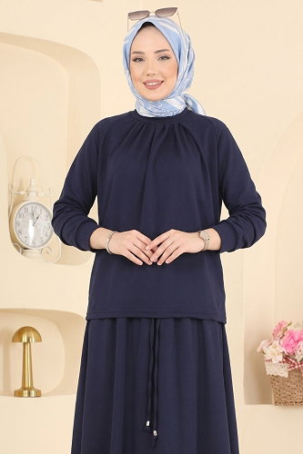 moda selvim Combined 163NZRK1200 Navy Blue - Thumbnail