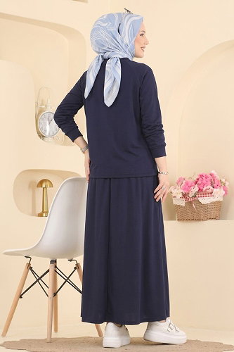 moda selvim Combined 163NZRK1200 Navy Blue - Thumbnail