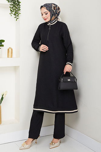 moda selvim Combined 1724SVL982-M Black - Thumbnail