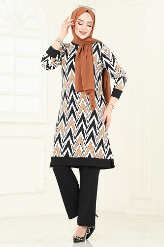 moda selvim Combined 175BO429 Black - Thumbnail