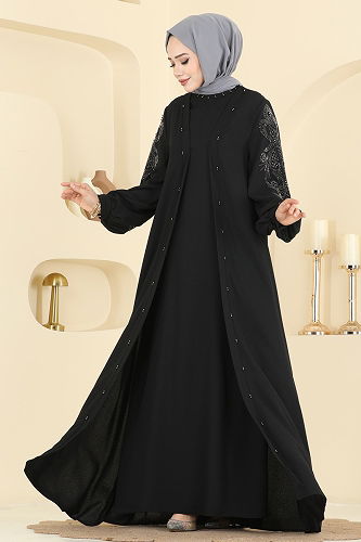 moda selvim Combined 1768FMZ1159 Black - Thumbnail