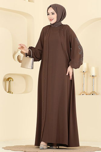 moda selvim Combined 1768FMZ1159 Brown - Thumbnail