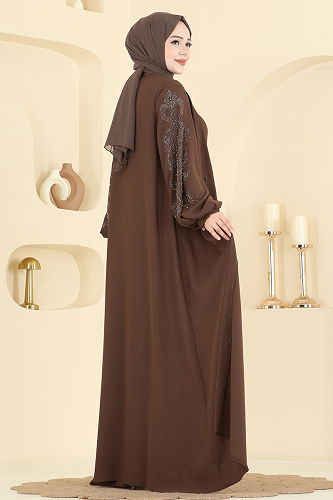 moda selvim Combined 1768FMZ1159 Brown - Thumbnail