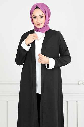 moda selvim Combined 1774LNA1042-M Black - Thumbnail