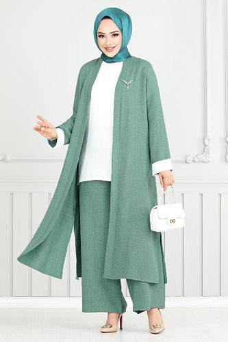 moda selvim Combined 1774LNA1042-M Mint - Thumbnail