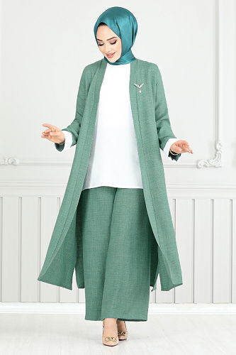 moda selvim Combined 1774LNA1042-M Mint - Thumbnail